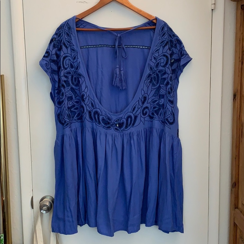 Free People open back dress